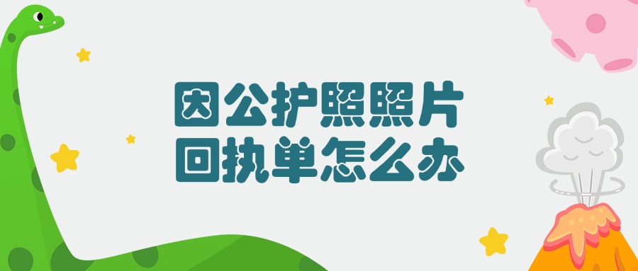 因公电子护照相片回执干嘛的